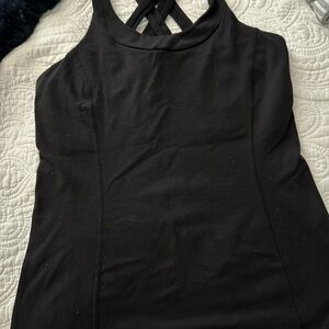 Lululemon Elegant Black Women's tank Top/size medium